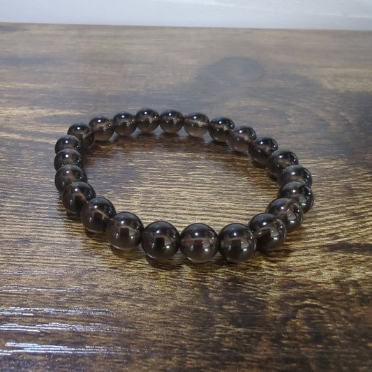 Smokey Quartz 8mm Bracelet