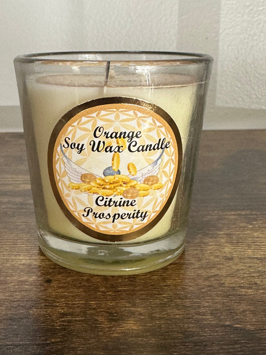 Soy Wax Candle-Citrine