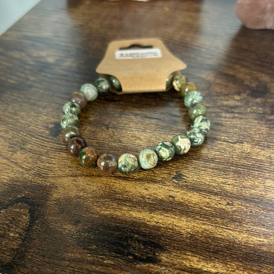 Rhyolite 8mm Bracelet