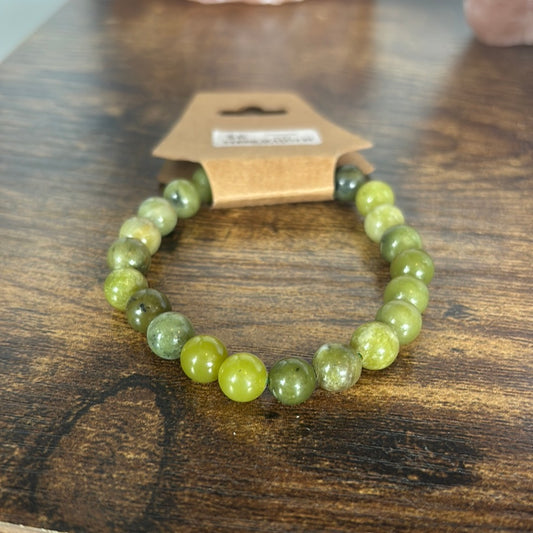 Chinese Jade 8mm Bracelet