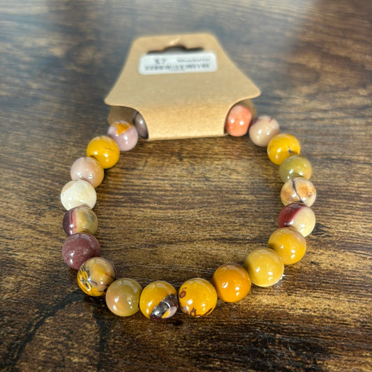 Mookaite, 8mm Bracelet