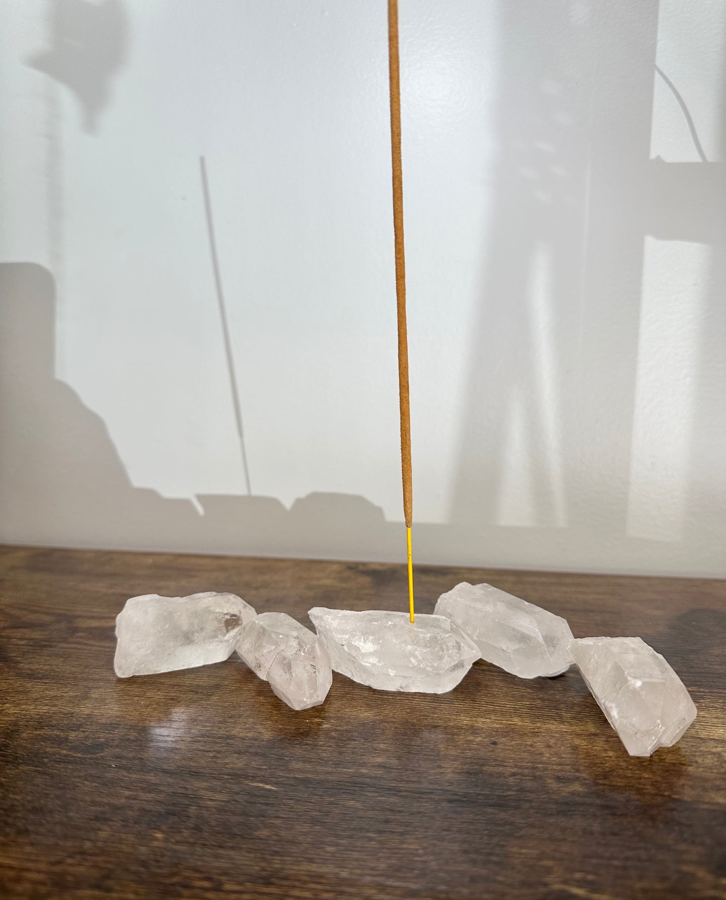 Crystal Quartz - Incense holder