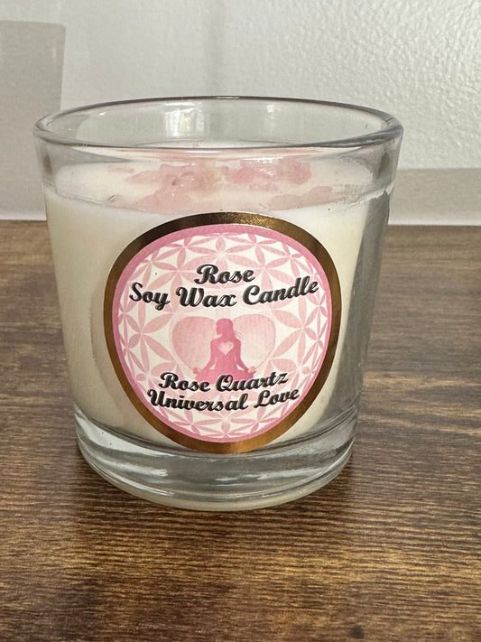 Soy Wax Candle-Rose