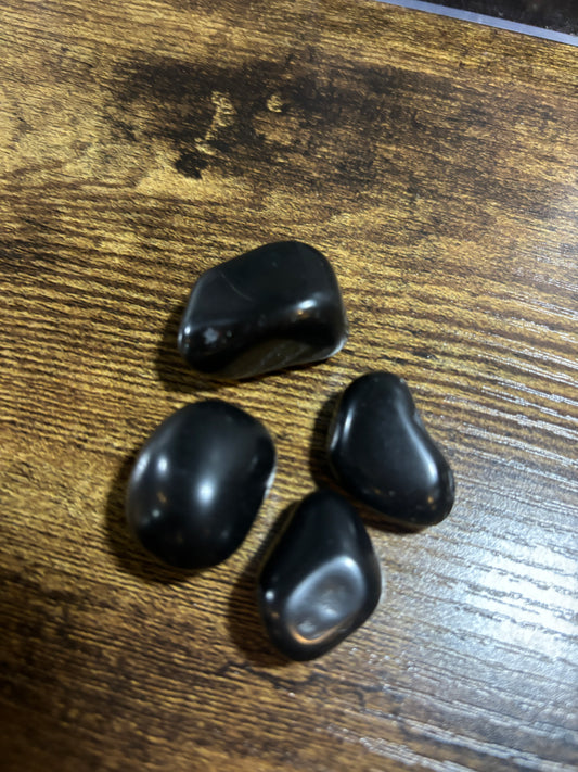 Black Tourmaline Tumbled Stone