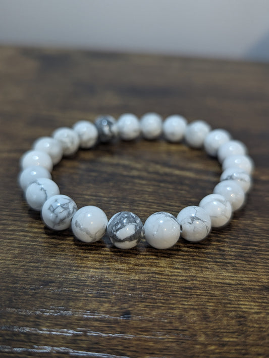 Howalite 8mm Bracelet