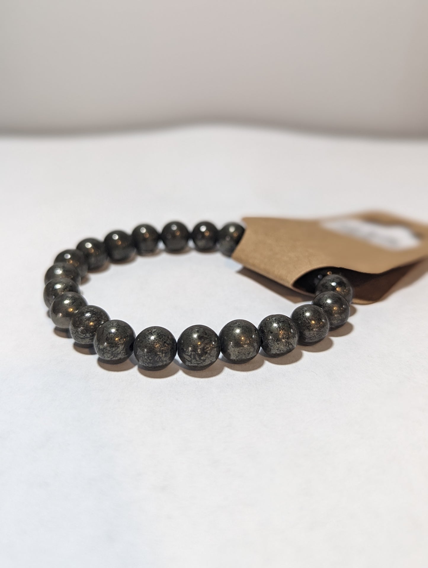 Pyrite 8mm Bracelet