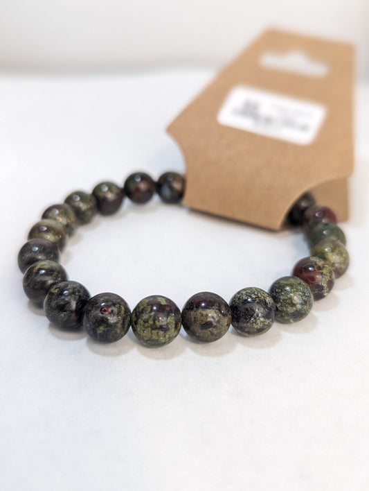 Dragon Blood Jasper 8mm Bracelet