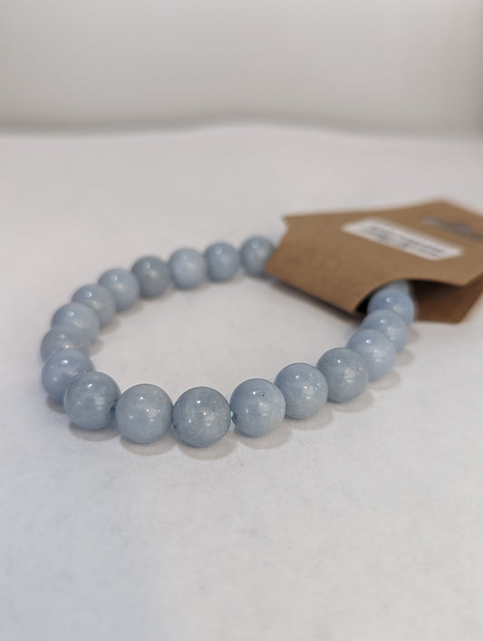 Angelite 8mm Bracelet