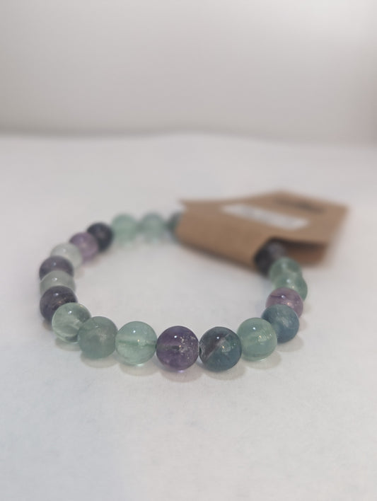 Fluorite 8mm Bracelet