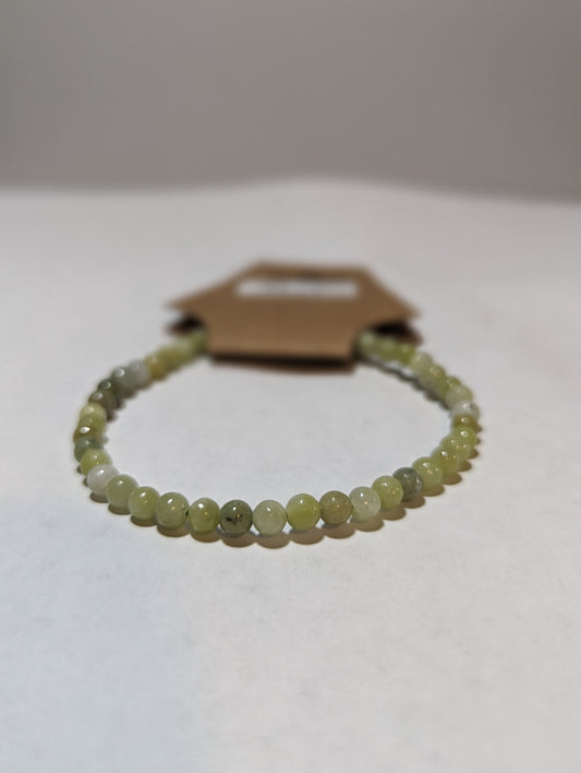 Chinese Jade 4mm Bracelet