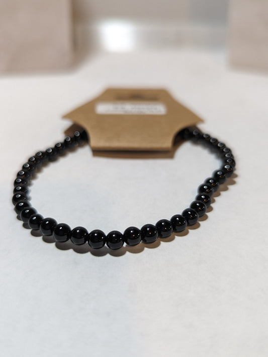 Black Onyx 4mm Bracelet